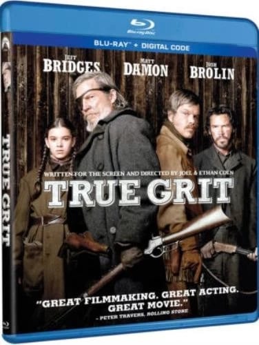 TRUE GRIT (2010) Region A Blu Ray,US Import Brand New