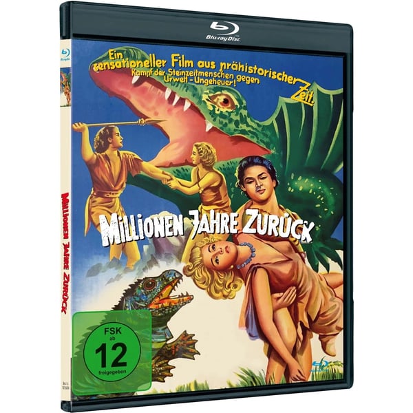 Millionen Jahre zurück (Bluray) Victor Mature Carole Landis Hal Roach Brand New