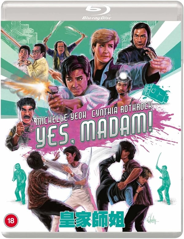 YES MADAM!BLURAY Michelle Yeoh and Cynthia Rothrock ACTION Movie Film R2 Brand New