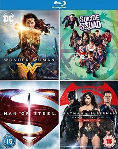 Dc 4 Film Collection [BLURAY] Brand New
