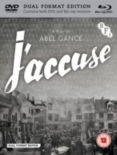 Jaccuse + Region B Blu Ray Brand New
