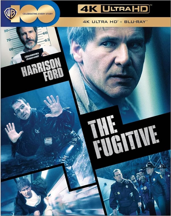 The Fugitive [4K Ultra HD] [1993] [Bluray] [2023] [Region Free] Brand New