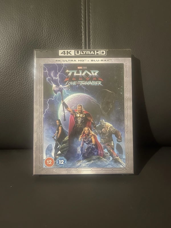 Thor Love and Thunder Collectorâ€™s Edition 4K Ultra HD + BluRay Steelbook Brand New