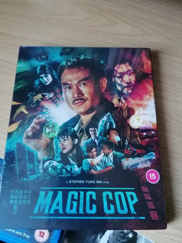 MAGIC COP 88 Films Limited Edition BluRay OOP SLIPCASE + POSTER Brand New