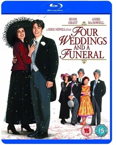 Four Weddings & A Funeral (15) 1994 Bluray Brand New