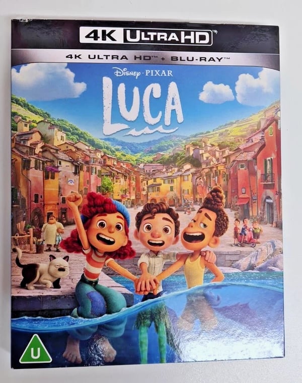 4K UHD BLURAY DISNEY LUCA STOCK Brand New