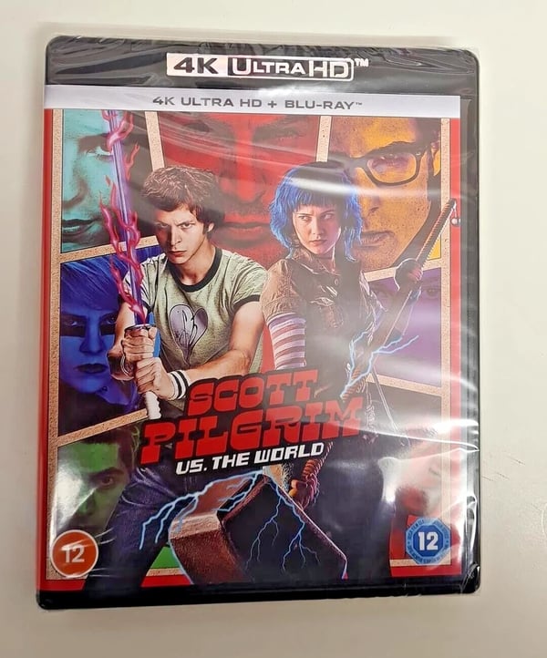 4K UHD BLURAY SCOTT PILGRIM VS THE WORLD STOCK Brand New