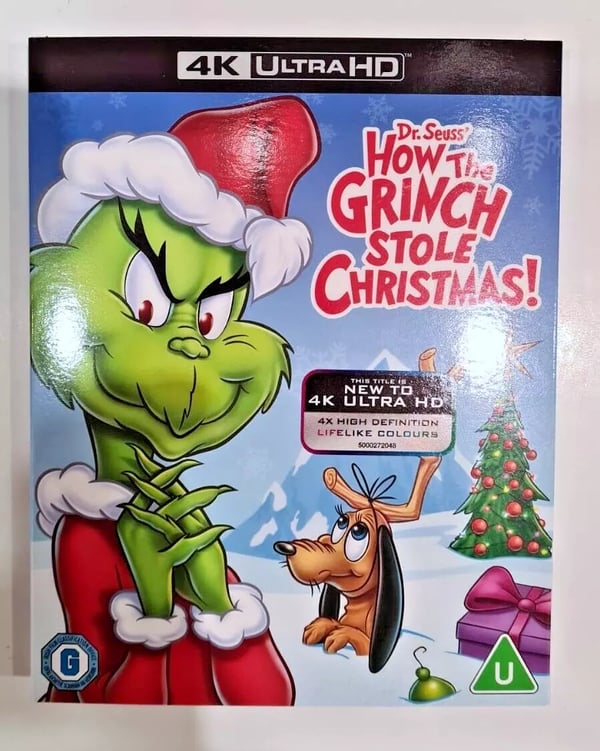 4K UHD BLURAY HOW THE GRINCH STOLE CHRISTMAS STOCK Brand New 4K UHD BLURAY HOW THE GRINCH STOLE CHRISTMAS STOCK Brand New