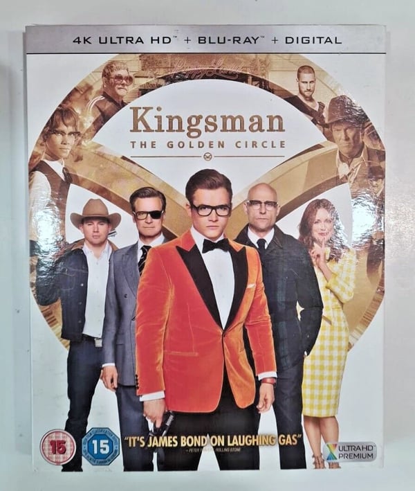 4K UHD BLURAY KINGSMAN THE GOLDEN CIRCLE STOCK Brand New