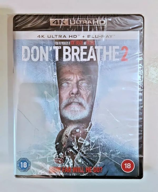 4K UHD BLURAY DON`T BREATHE 2 STOCK Brand New