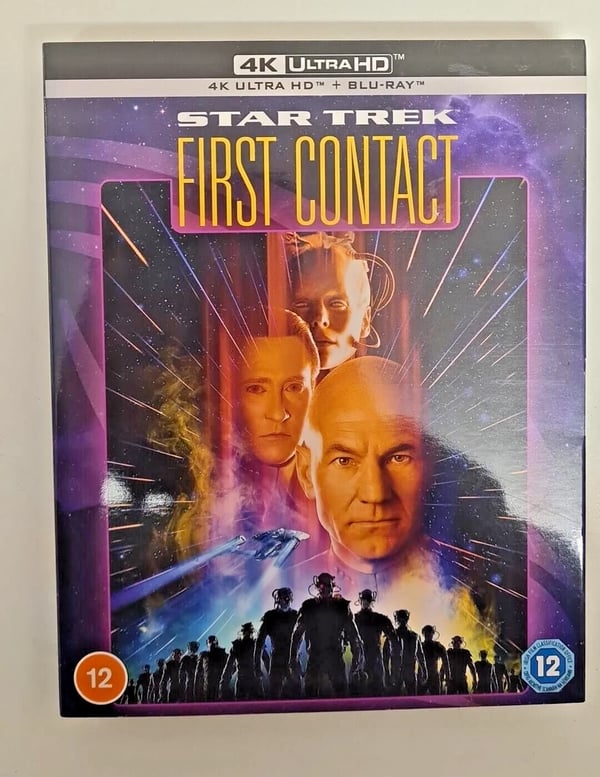 4K UHD BLURAY STAR TREK FIRST CONTACT STOCK Brand New