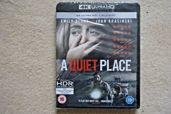 4K UHD BLURAY A QUIET PLACE STOCK Brand New