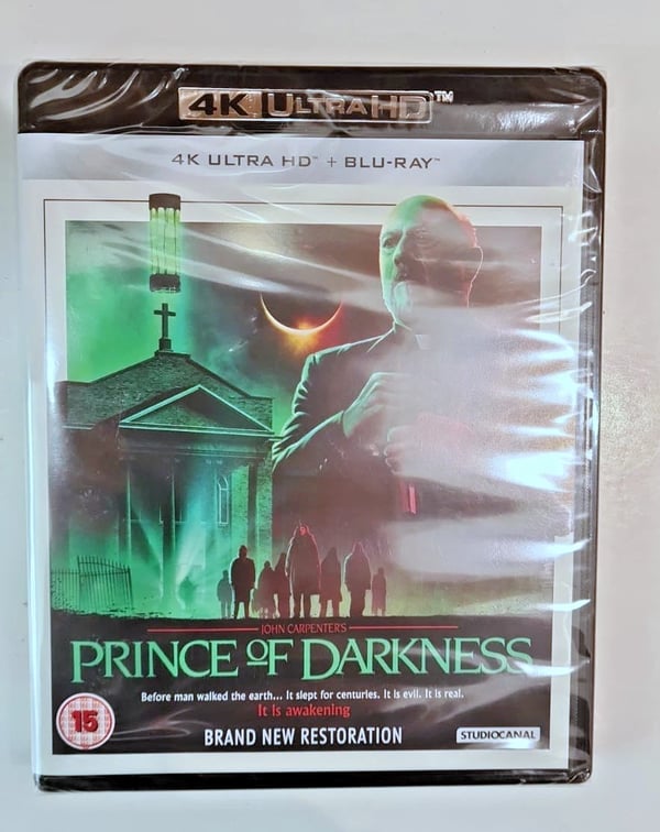 4K UHD BLURAY PRINCE OF DARKNESS STOCK Brand New