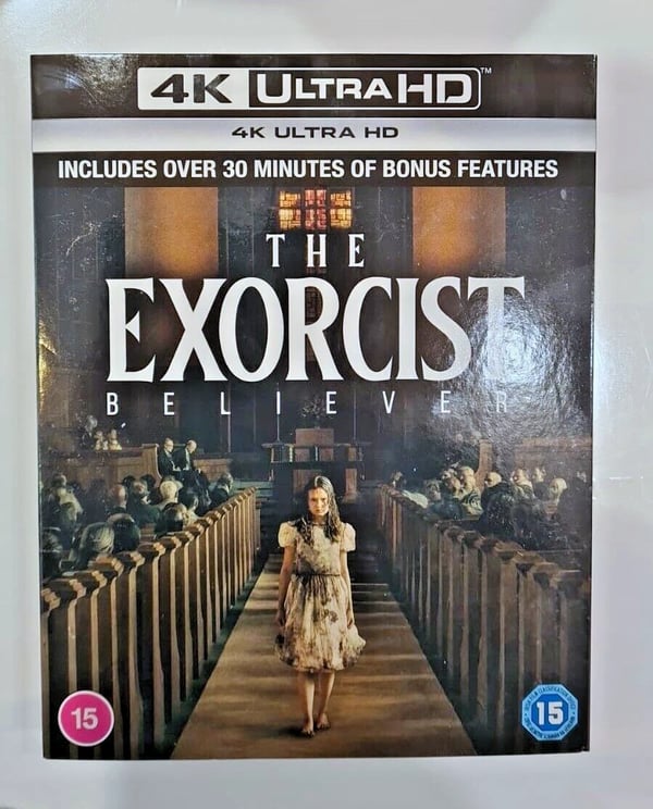 4K UHD BLURAY THE EXORCIST BELIEVER STOCK Brand New