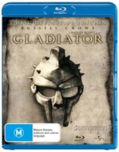 GLADIATOR Region B Blu Ray Brand New