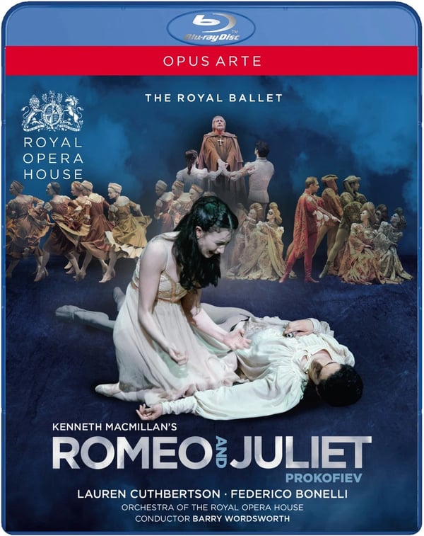 Romeo and Juliet: Royal Opera House (Wordsworth) (Bluray) Federico Bonelli Brand New