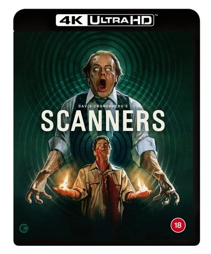 Scanners DVD (2025) Stephen Lack, Cronenberg (DIR) cert 18 Great Value Brand New