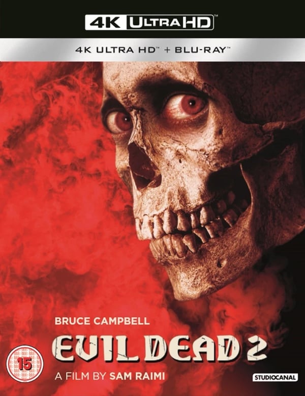 4K EVIL DEAD 2 REMASTERED UHD BLURAY 3 DISC EDITION + SLIPCOVER Brand New