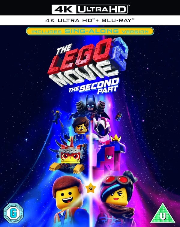 The LEGO Movie Part 2 II 4K UHD Ultra High Definition Movie Film Brand New