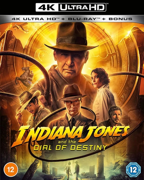 Indiana Jones & the Dial of Destiny 4K UHD [BluRay] [Region Free] Brand New