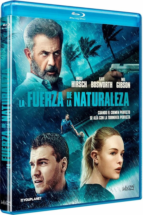 FORCE OF NATURE (2020) BLU RAY B EMILE HIRSCH, MEL GIBSON, KATE BOSWORTH Brand New