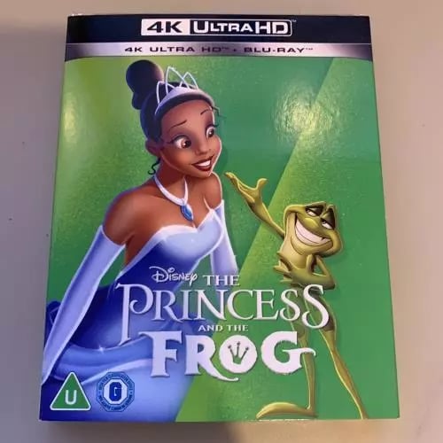 The Princess And The Frog 4K UHD Blu Ray Region free Brand New