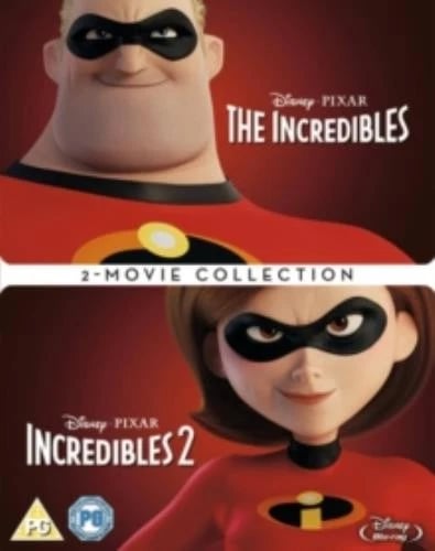 The Incredibles/The Incredibles 2 Region B Blu Ray Brand New