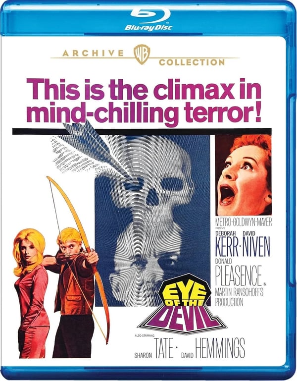 EYE OF THE DEVIL BLURAY J. Lee Thompson David Niven Horror Movie Film R2 Brand New