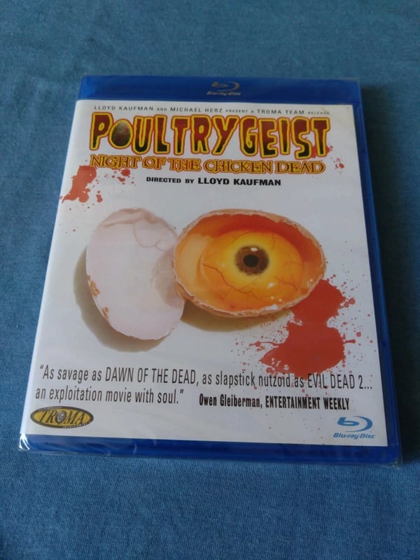 POULTRYGEIST , Troma Special Edition Blu Ray Brand New