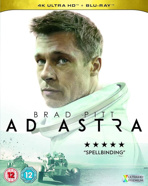 Brad Pitt Ad Astra 4K UHD Ultra High Definition Movie Film Brand New