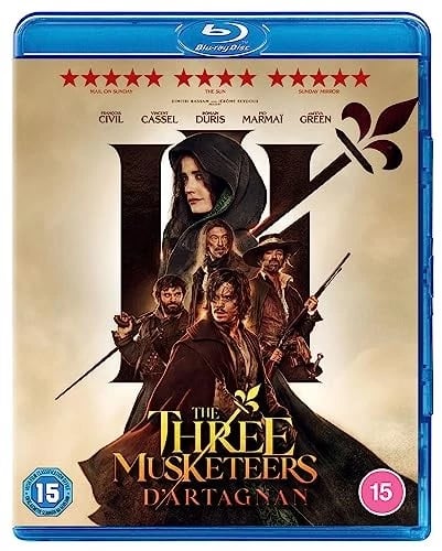 Three Musketeers. The DArtagn Bluray 56 S4z Brand New