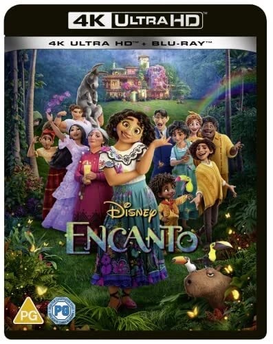 Encanto Bluray 4K 80 V600z Brand New