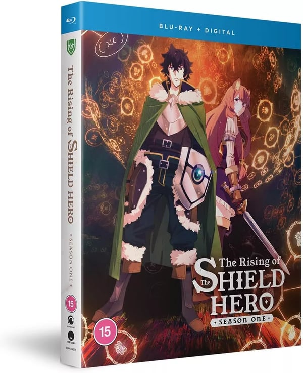The Rising of the Shield Hero Season 1 Complete Bluray + Digital Copy Brand New