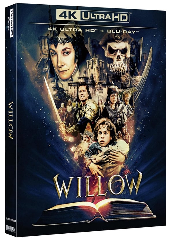 Willow 4K (Bd 4K + Bd Hd) (4K UHD Bluray) Val Kilmer Warwick Davis Jean Marsh Brand New