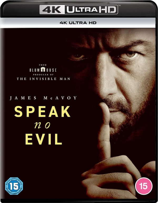 Speak No Evil (4K UHD Bluray) (PRESALE 20/10/2025) Brand New