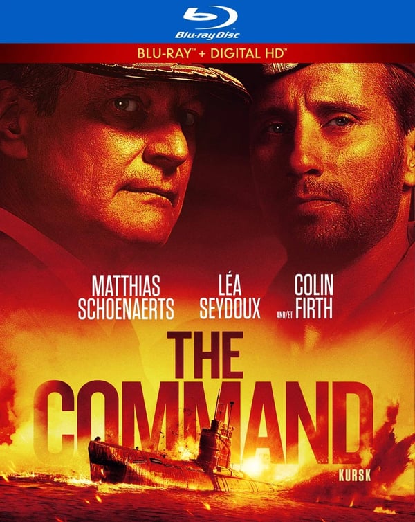 The Command (Bluray) Colin Firth Matthias Schoenaerts LÃ©a Seydoux Max von Sydow Brand New