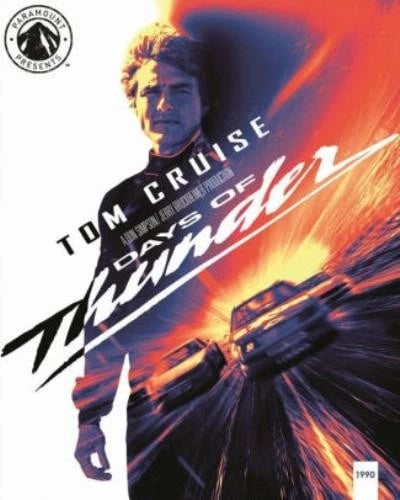 DAYS OF THUNDER: PARAMOUNT PRESENTS Region A Blu Ray,US Import Brand New