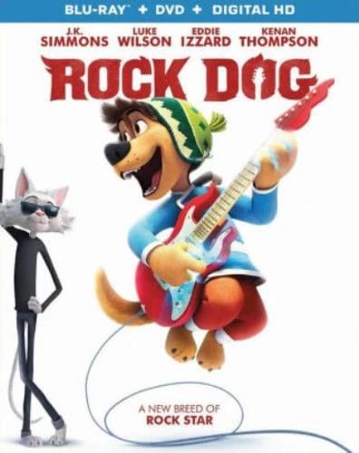 ROCK DOG Region A Blu Ray,US Import Brand New
