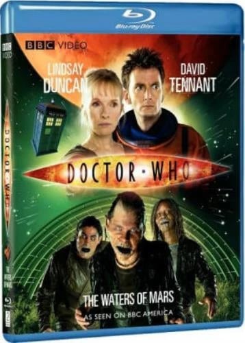 DOCTOR WHO: THE WATERS OF MARS Region A Blu Ray,US Import Brand New