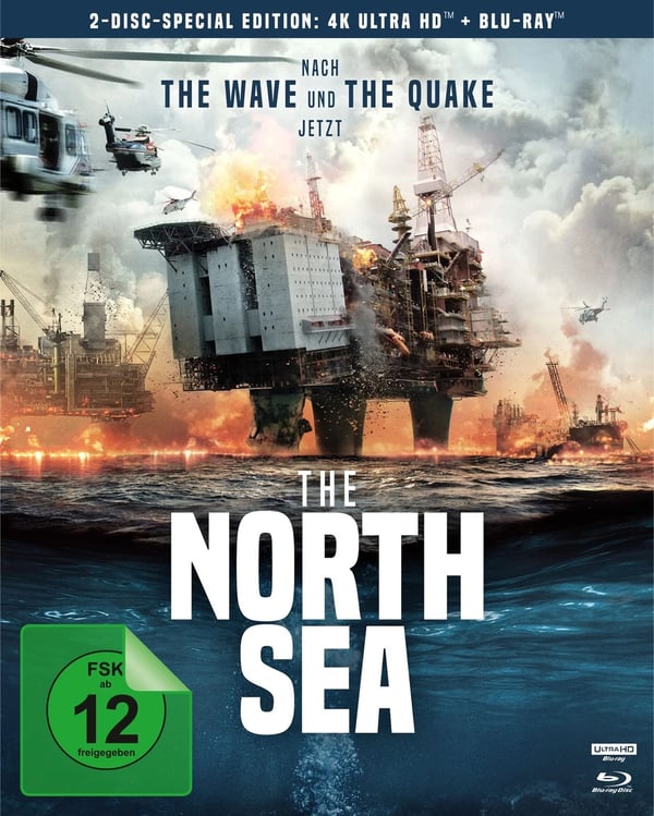 The North Sea (4K UltraHD) (+ Bluray 2D) (4K UHD Bluray) Larsen Rolf Kristian Brand New