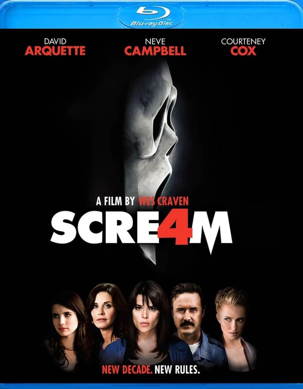 SCREAM 4 2011 / Region A Bluray Brand New
