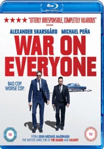 War On Everyone Region B Blu Ray Brand New