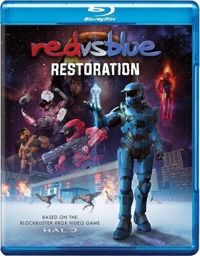 RED VS BLUE: RESTORATION Region free Blu Ray Brand New