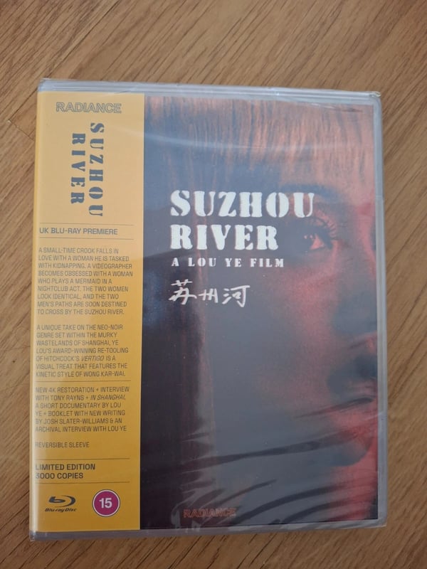 Suzhou River Limited Edition Lou Ye Radiance Bluray Brand New