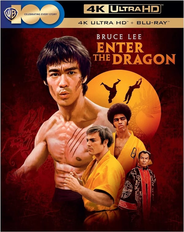 Enter the Dragon 50th Anniversary [4K Ultra HD] [1973] [Bluray] [2023] [Region Brand New