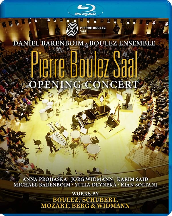 Pierre Boulez Saal: Opening Concert Boulez Ensemble; Daniel Barenboi (Bluray) Brand New