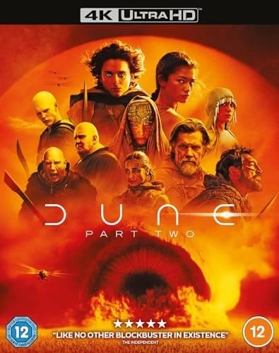 Dune Part 2 Bluray 4K 08 Brand New