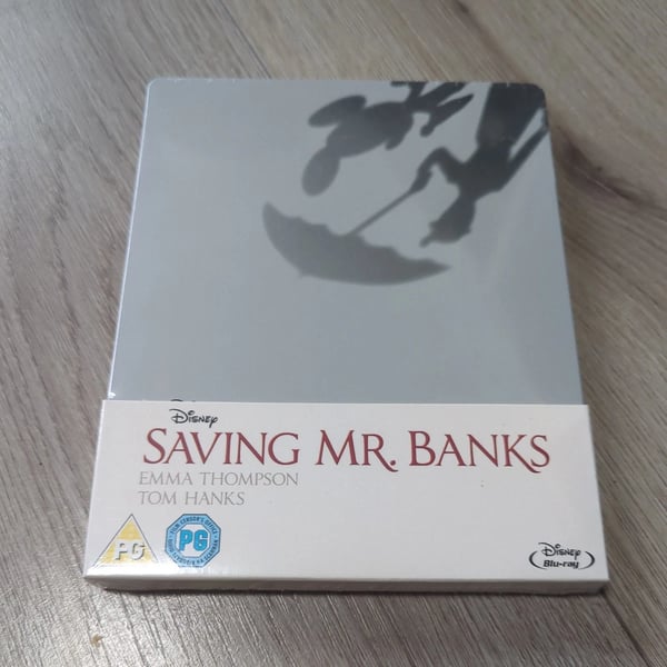 Saving Mr Banks Limited Edition Steelbook BluuRay Zavvi Exclusive Brand New