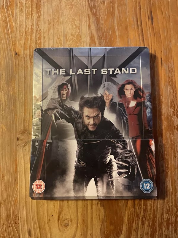 XMen: The Last Stand Bluray Steelbook 2006  Brand New