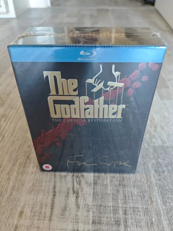 The Godfather The Coppola Restoration Blu Ray Disc Boxset Brand New